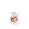 Bougie Ambiente petite Sara Crème Ø7,5xh8cm Paraffine