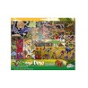 Grafix Mega Set d'autocollants dinosaure 500 pièces 30x35cm