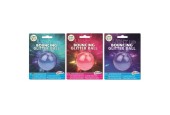 Balle rebondissante à paillettes lumineuses Grafix Ø6cm