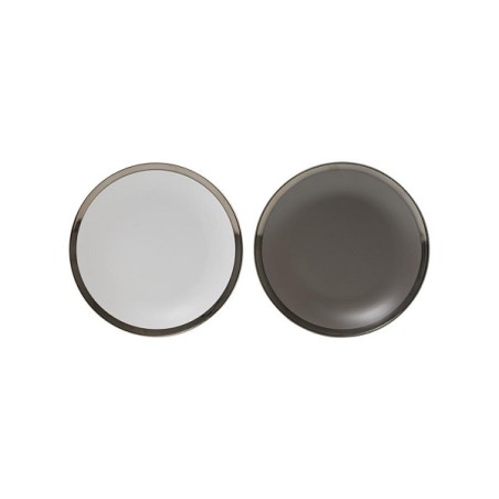 Dinerbord Venice Ø26,5cm Doos A 6 Stuks Grijs/wit
