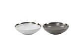 Diepbord Venice Ø20cm Doos A 6 Stuks Grijs/wit