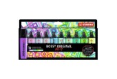 Surligneurs Stabilo Boss Original Arty dans une boîte en carton de 10 couleurs - couleurs cool