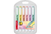 Stabilo Swing Cool pastel etui a 6 markeerstiften