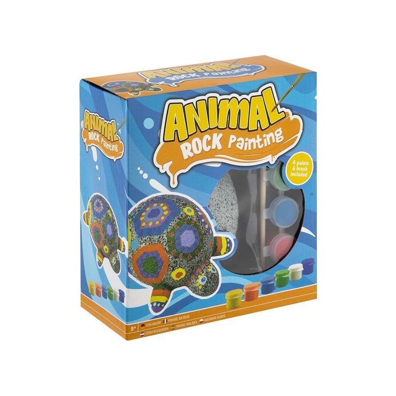 Grafix Rock Painting schildpad 12cm