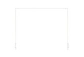 Esschert Design Pince de table blanc 211,5xh110,5cm
