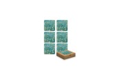 Sous-verres en liège Van Gogh Fleur d'Amandier boîte de 6 pièces