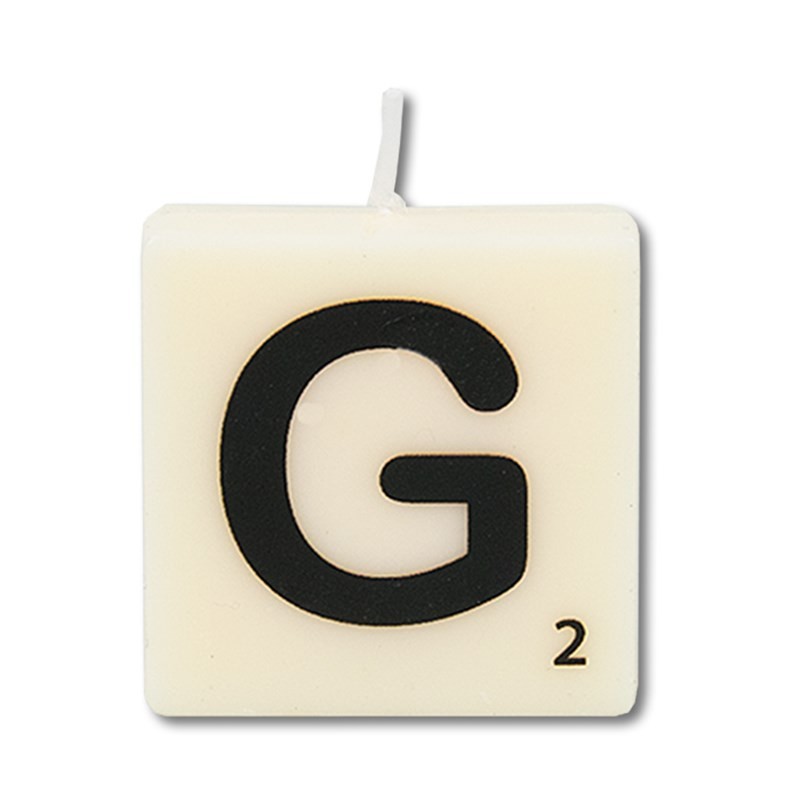 Paperdreams Letter Kaarsje letter G, set van 4
