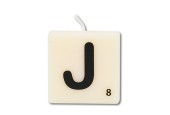 Paperdreams Letter Kaarsje letter J, set van 4