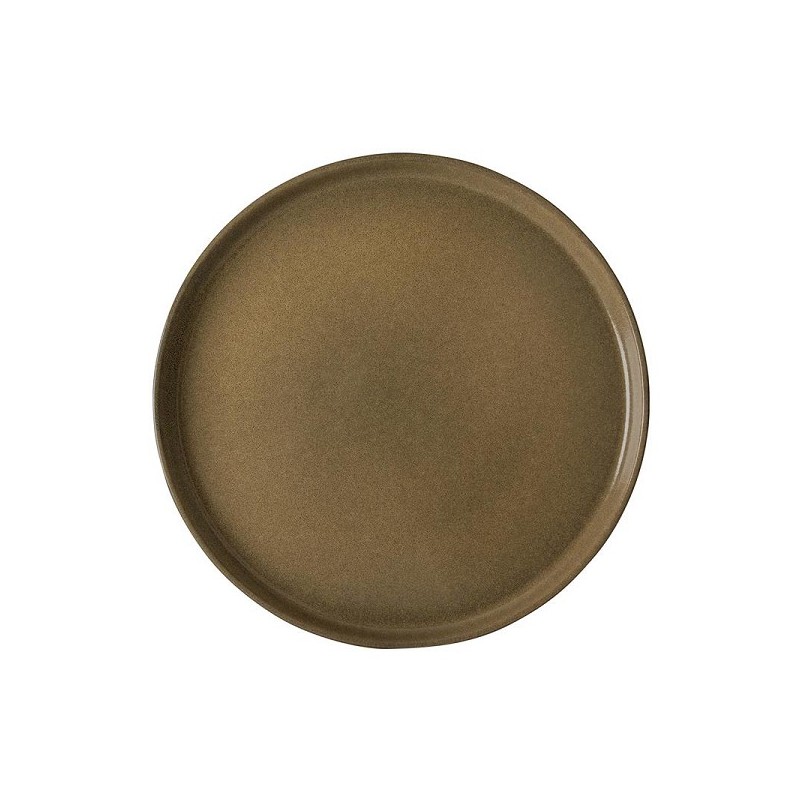 Dutch Rose Serenity Bord Ø27cm Camel doos a 4 stuks