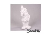 Stoobz Polystone statue nain f*ck you blanc 20cm