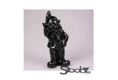 Stoobz Polystone statue nain f*ck you noir 20cm