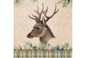 Duni Servetten Deer 33x33cm