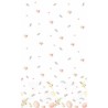 Duni Tafellaken Eggs & Feathers 138x220cm 3-laagstissue FSC pak a 20 servetten