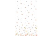 Duni Tafellaken Eggs & Feathers 138x220cm 3-laagstissue FSC pak a 20 servetten
