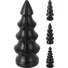 kerstboom mangohout h15cm zwart