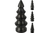 kerstboom mangohout h15cm zwart
