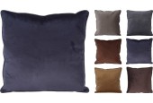 Kussen 40x40cm velvet verkrijgbaar in 6 verschillende kleuren
