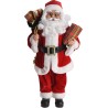 Kerstman staand 37cm rood