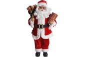 Kerstman staand 37cm rood