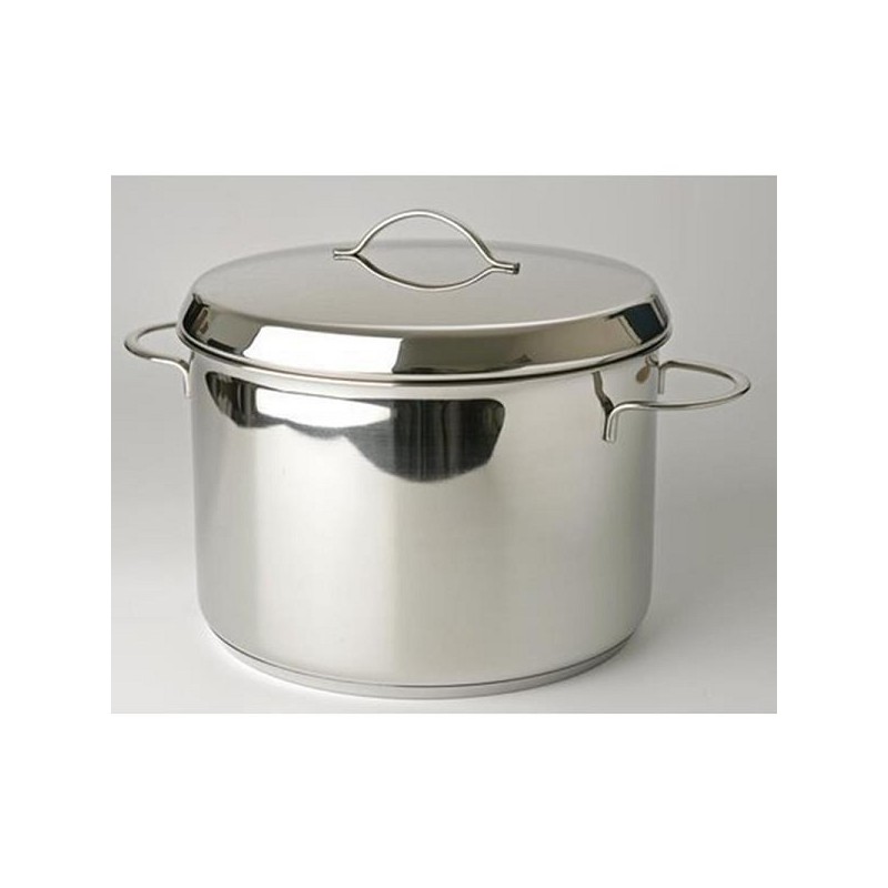 Marmite Eurocuisine 22 cm en inox avec poignée en acier 3,5 litres