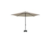 Parasol ELBA PUSH-UP rond 300 cm met tilt-functie 100%pol ecru