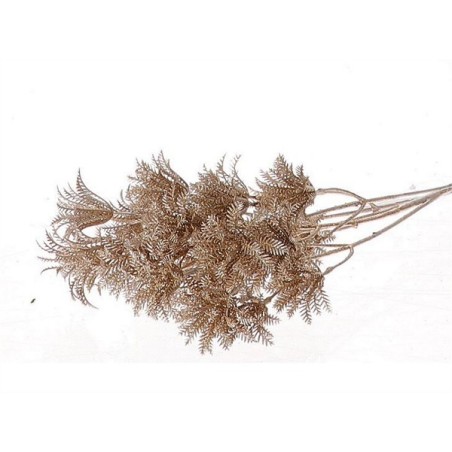 HBX natural living Kunsttak Clematis H74,5cm champagnekleur