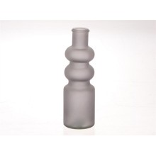 HBX natural living Vaas Gina Ø7x22cm mat antraciet