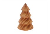 HBX natural living Deco kerstboom Ljusda hout Ø7xh11cm
