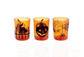 HBX natural living Theelichthouder Halloween Ø5,6xh6,7cm