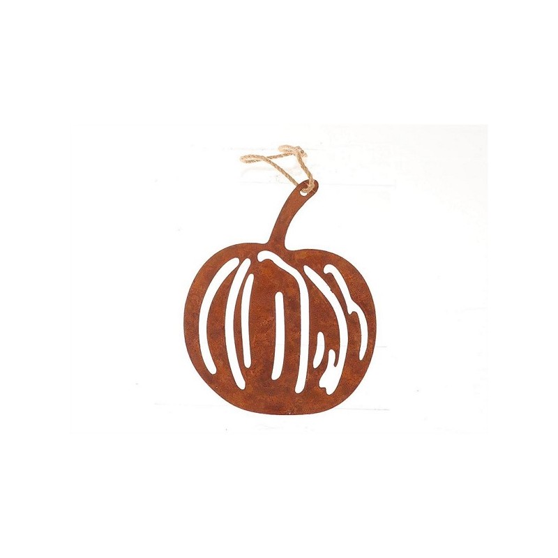HBX natural living Hanger pompoen 15x12cm roest