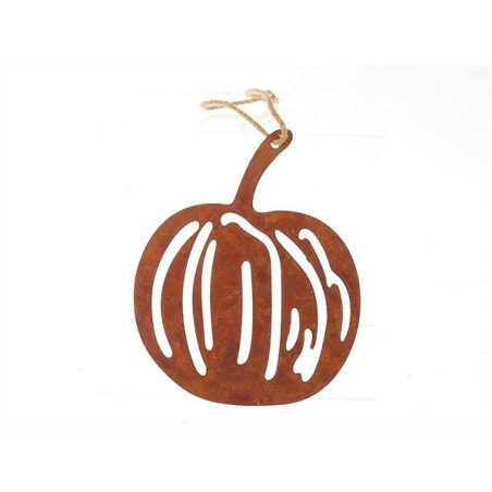 HBX natural living Hanger pompoen 15x12cm roest