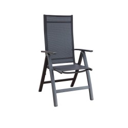 Pisa Standenstoel alu/textileen 58x68x111cm