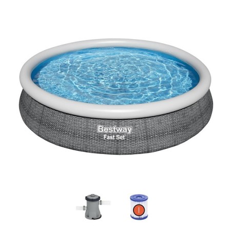 Piscine Bestway FastSet 366x76cm avec pompe à filtre