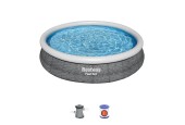 Piscine Bestway FastSet 366x76cm avec pompe à filtre