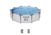 Kit piscine Bestway SteelPro MAX 305x76cm avec pompe à filtre