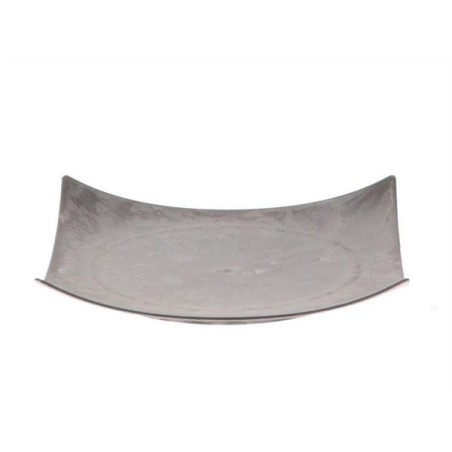 HBX natural living Tray Melamine 28x28xh5cm grijs