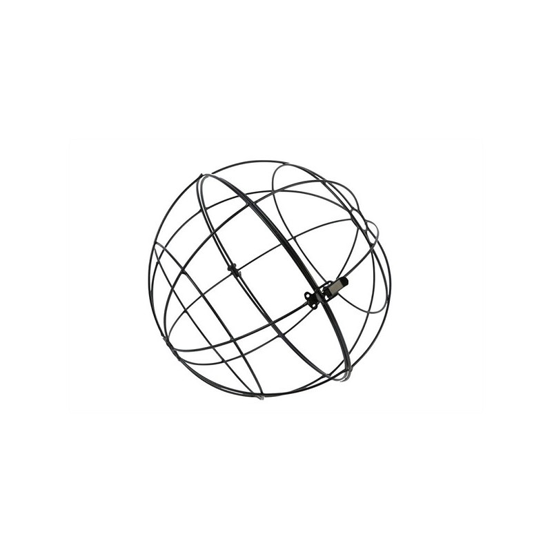 HBX natural living Basic bloemschik Globe Floral metalen opmaak bal Ø30cm zwart