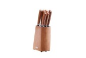 Sabatier Knife Block Babiole Coffret 6 pièces avec bloc à couteaux en bois d'acacia