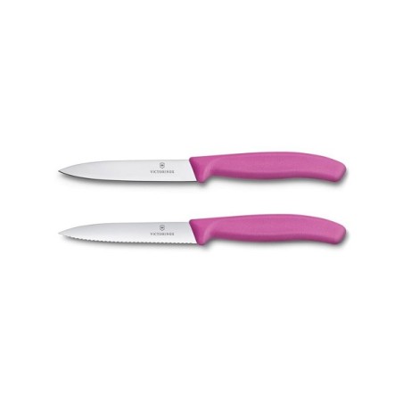 Victorinox Groentemes Glad+kartel Roze 2 Stuks Op Kaart