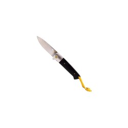 Homeij Abel zakmes outdoor RVS/pakkahout 20cm