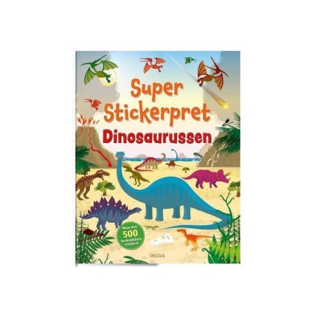 Deltas Super autocollant amusant - Dinosaures