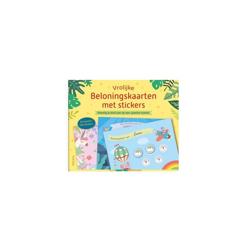 Deltas Cartes de récompense joyeuses avec autocollants