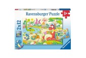 Ravensburger Puzzle dinosaures préférés 2x12 pièces