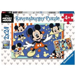 Ravensburger DMM : Mickey Mouse au cinéma puzzle 2x24 pièces