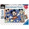 Ravensburger DMM : Mickey Mouse au cinéma puzzle 2x24 pièces