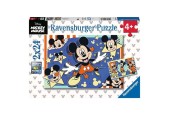 Ravensburger DMM : Mickey Mouse au cinéma puzzle 2x24 pièces