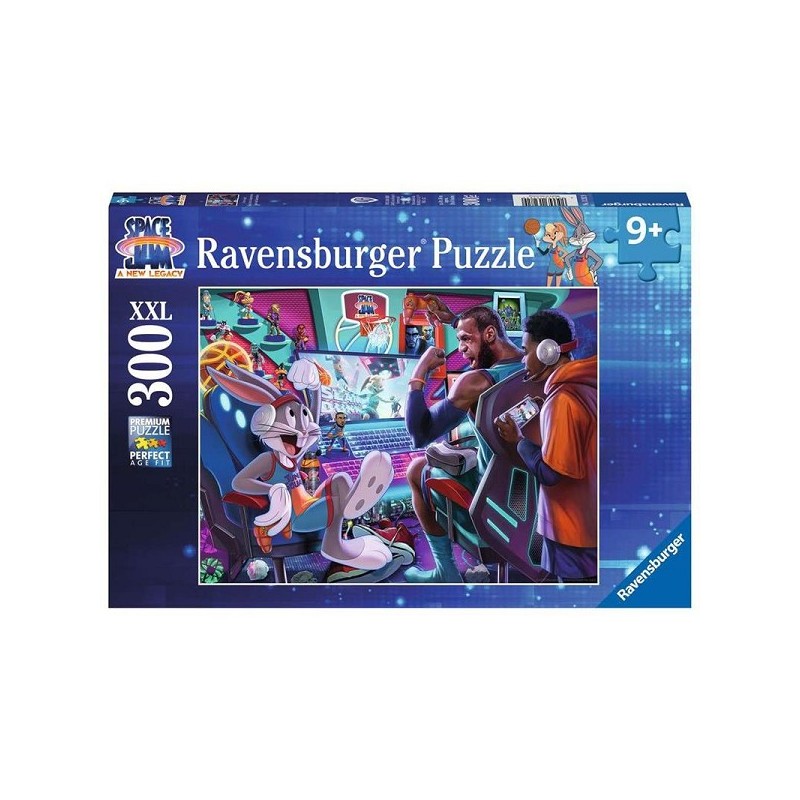 Ravensburger Space Jam Gamestation puzzel 300 stukjes Vanaf 9 jaar