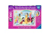 Ravensburger Puzzle à paillettes fort, beau et courageux 100 pièces