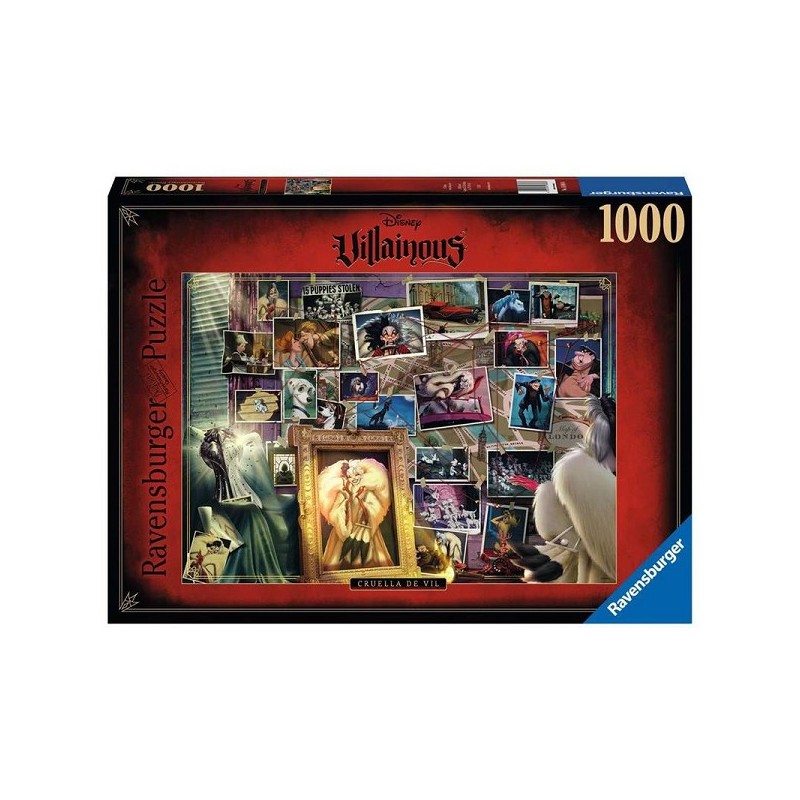Ravensburger Villainous Cruella de Vil puzzel 1000 stukjes