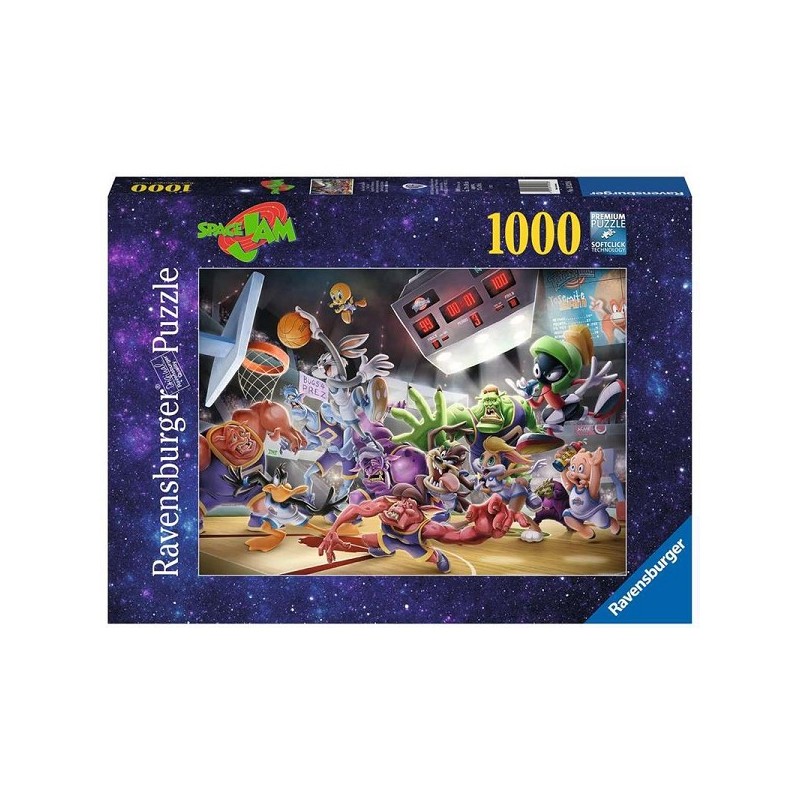 Ravensburger Space Jam Final Dunk puzzle 1000 pièces